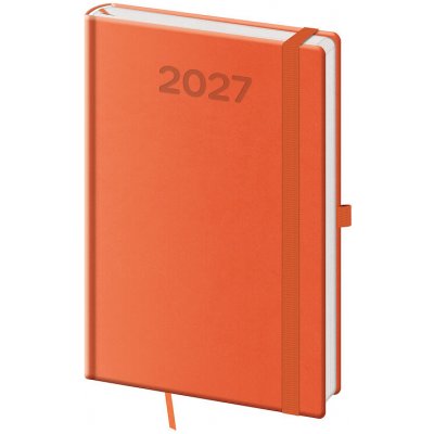 Print Pop A5 Týdenní 2027 oranžový – Zboží Dáma
