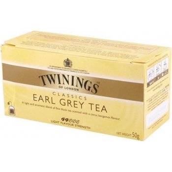 Twinings Čaj černýEarl grey 25 x 2 g