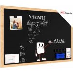 Allboards TM64BKB Magnetická tabule 60 x 40 NATURAL TM64BKB – Zboží Živě