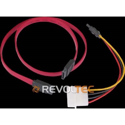 Revoltec Serial ATA AdapterCable an PSU, 60cm – Sleviste.cz