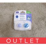 Chicco cumlík Physio Light silikón modrá 2 ks – Zboží Mobilmania