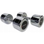 HMS CHD10 Chromované činky 2 x 10 kg – Zbozi.Blesk.cz