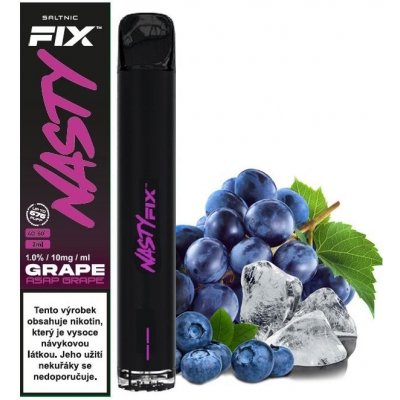 Nasty Juice Air Fix Asap Grape 10 mg 675 potáhnutí 1 ks