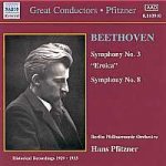 Hans Pfitzner - Berlin Philharmonic Orchestra - Beethoven - Symphonies Nos.3 & 8 – Sleviste.cz