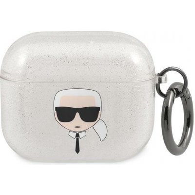 Karl Lagerfeld AirPods 3 cover Glitter Karl`s Head KLA3UKHGS