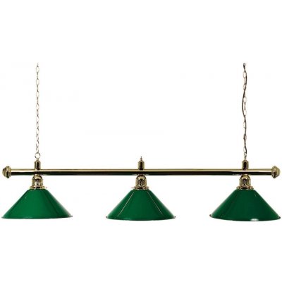 Buffalo kulečníková lampa Baron 3 zelená – Sleviste.cz