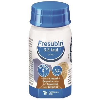 FRESUBIN 3,2 KCAL DRINK PŘÍCHUŤ CAPPUCCINO POR SOL 4X125ML