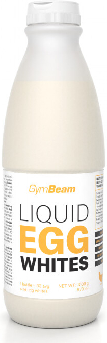 GymBeam Tekuté vaječné bílky 500 g