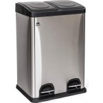 Brilanz Koš recyklovací odpadkový nerezový SAVERY 40 l 2 x 20 l – Zboží Dáma