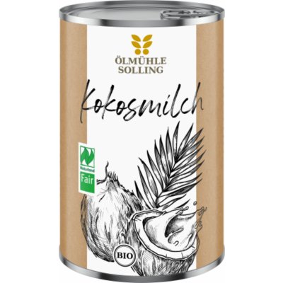 Ölmühle Solling Bio kokosové mléko Naturland Fair 400 ml – Sleviste.cz