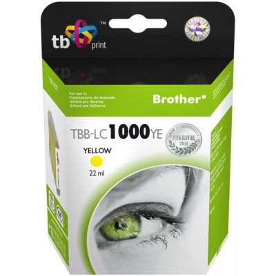 TB Brother LC1000YE - kompatibilní – Zboží Mobilmania