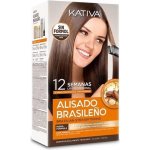 Kativa Brazilian Straightening Kit Sada s keratinem pro narovnání vlasů 225 ml – Zbozi.Blesk.cz