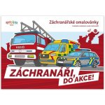 Záchranáři Do akce! Záchranářské omalovánky – Hledejceny.cz