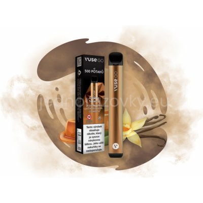 Vuse GO Creamy Tobacco 20 mg 500 potáhnutí 1 ks – Zbozi.Blesk.cz