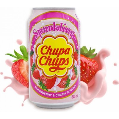 Chupa Chups Strawberry Soda 345 ml