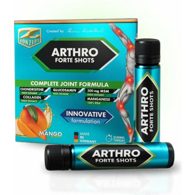 Z Konzept Arthro Forte shots mango 20 ampulí – Hledejceny.cz