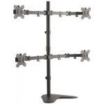 CONNECT IT QuadroArm stolní držák na 4 monitory, ČERNÝ - CMF-3404-BK – Zboží Živě