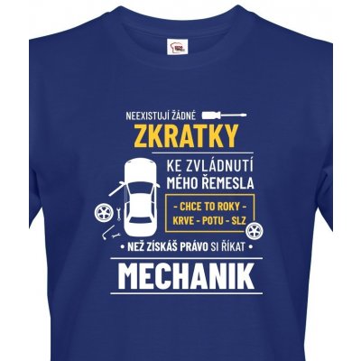 Pánské tričko pro automechaniky modrá – Hledejceny.cz