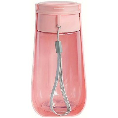 Travel Bottle láhev pro psy růžová 450 ml – Sleviste.cz