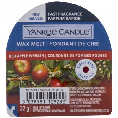 Yankee Candle vonný vosk Red Apple Wreath 22 g – Zbozi.Blesk.cz