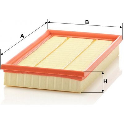 MANN-FILTER Vzduchový filtr MANN C2998 (MF C2998) – Hledejceny.cz