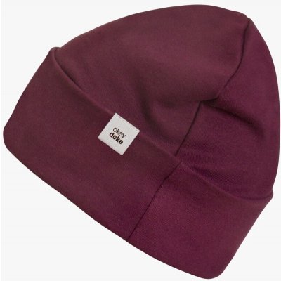 Doke dětská čepice organic maroon – Zboží Dáma