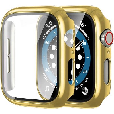 AW Lesklý case na Apple Watch Rozteč: 40mm, Barva: Zlatý IR-AWCASE086 – Zboží Živě