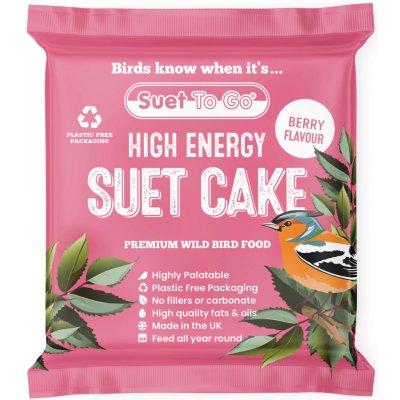 Unipet International Ltd. Ptačí lojový koláč s bobulemi Suet To Go 280 g – Hledejceny.cz