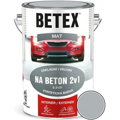 Betex 2v1 na beton S2131 5 kg šedá – Zboží Dáma