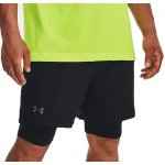 Under Armour šortky s podšívkou Vanish Woven 2In1 short Schwarz F002 1373764-002 – Zboží Mobilmania