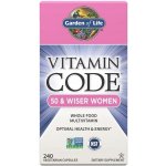 Garden of Life Vitamin Code Women's 50+ Multi s Probiotiky & CoQ10 – Hledejceny.cz