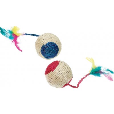 Karlie Hračka kočka Míček sisalový 6cm – Zboží Dáma