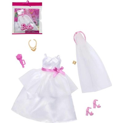 Mattel Barbie oblečky nevěsta HBV76 – Sleviste.cz