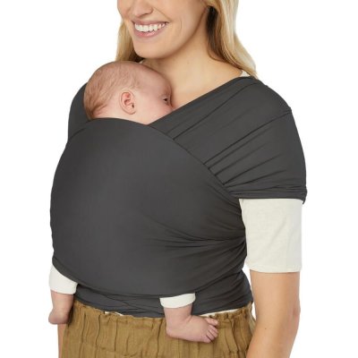 ErgoBaby AURA WRAP Soft Black – Zboží Dáma