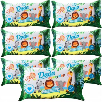 Dada dětské vlhčené ubrousky Everyday 7 x 72 ks – Zbozi.Blesk.cz