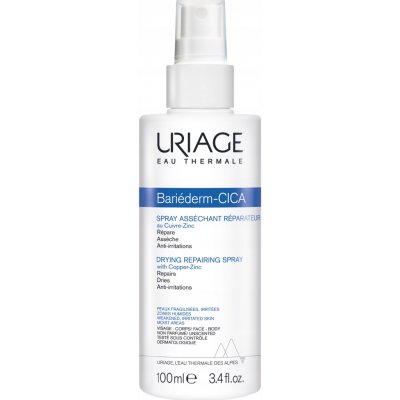 Uriage Bariéderm vysušující regenerační sprej s obsahem mědi a zinku 100 ml – Zboží Dáma