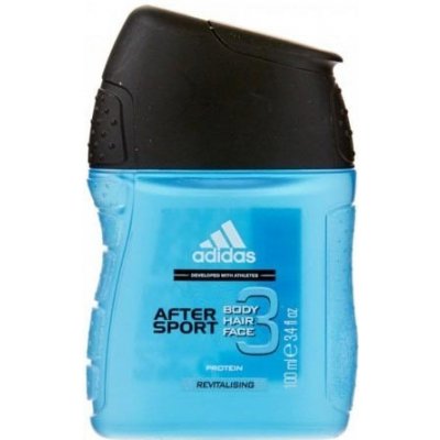 Adidas After Sport 3in1 sprchový gel 100 ml od 21 Kč - Heureka.cz
