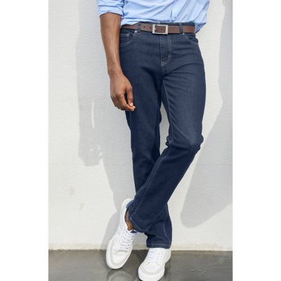 Blancheporte Rovné džíny s 5 kapsami tmavě modrá – Zboží Mobilmania