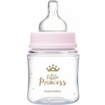 Canpol babies lahev se širokým hrdlem Royal Baby růžová 35/233_PIN 120ml – Zboží Dáma