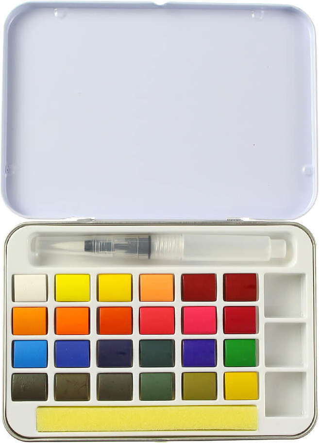 Prima Art Philosophy Watercolor Confetti Palette 