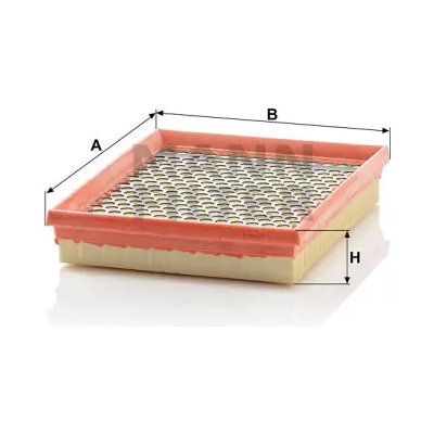 MANN FILTER Vzduchový filtr C 2151 – Hledejceny.cz