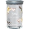 Svíčka Yankee Candle Signature tumbler Smoked Vanilla & Cashmere 567 g