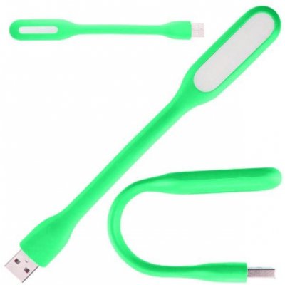 USB lampička 6x LED zelená – Zboží Dáma