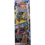 Army dětský set vojenská zbraň 2ks s terči a soft pěnovými náboji – Hledejceny.cz