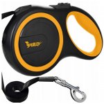 Flexi Vodítko Black Design lanko NEW – Zboží Mobilmania