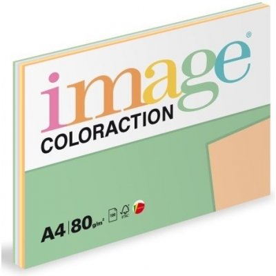 barevný papír Image Coloration A4 80 g Mix pastelových barev – Sleviste.cz