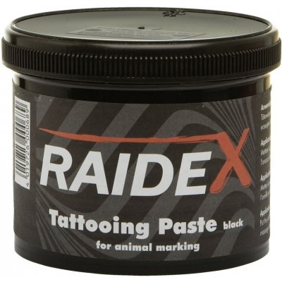 Barva tetovací Raidex černá 600 g kelímek – Zbozi.Blesk.cz
