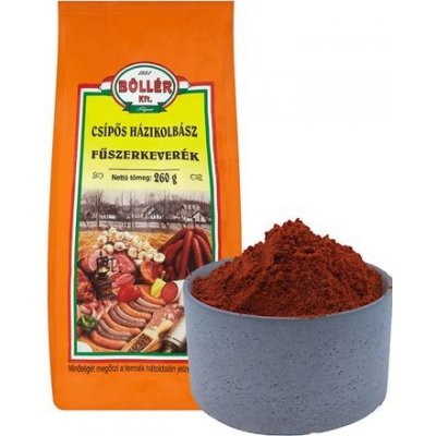BÖLLÉR Maďarská domácí klobása pikantní 260 g – Zboží Dáma