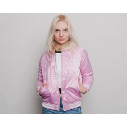 champion bomber jacket pink