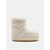 Dámské sněhule Tecnica Moon Boot Icon Low No Lace Faux Curly Cream